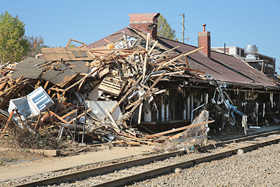 Hurricane Helene Aftermath : North Carolina : Personal Photo Projects : Photos : Richard Moore : Photographer